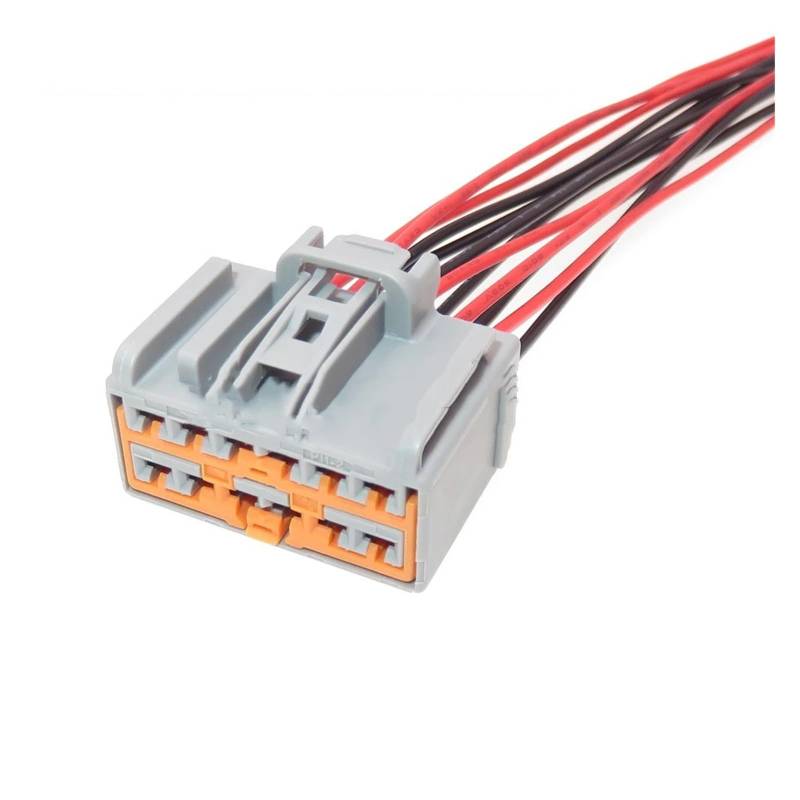 ChunLK 1 Set 12 Loch 7283-6467-40 AC Montage Auto Elektrische Heckklappe Kabelbaum Stecker 7282-6467-40 Auto Audio Kabel Stecker(Gray2) von ChunLK