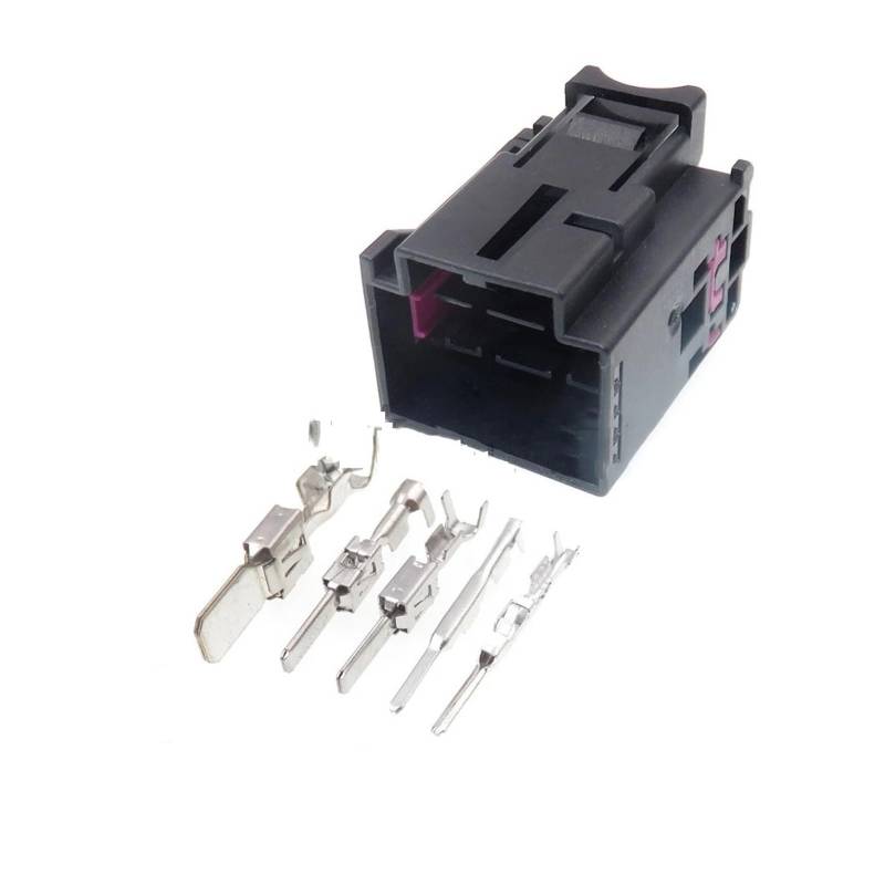 ChunLK 1 Set 17 Loch 4F0972483 4F0972575A AC Montage Verbund Buchse for 4F0972575 Auto Verdrahtung Terminal Elektrische Stecker(White) von ChunLK