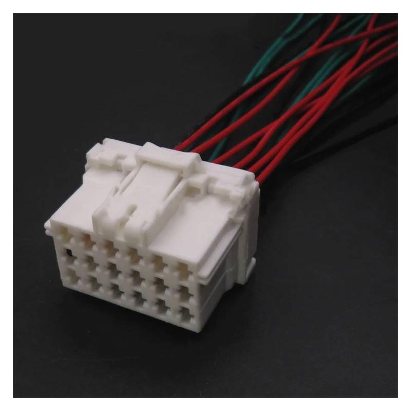 ChunLK 1 Set 18 Loch 7-968974-1 2-967629-1 AC Montage Auto Elektrische Kabelbaum Buchse Auto Power Verstärker Kunststoff Gehäuse Stecker(Gray2) von ChunLK