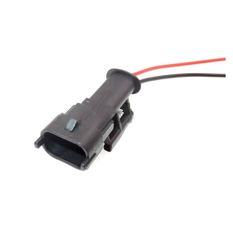 ChunLK 1 Set 2 Loch 1928403874 1928404226 AC Montage Auto Nockenwelle Sensor wasserdichte Stecker Auto Verdrahtung Buchse(Rosso) von ChunLK