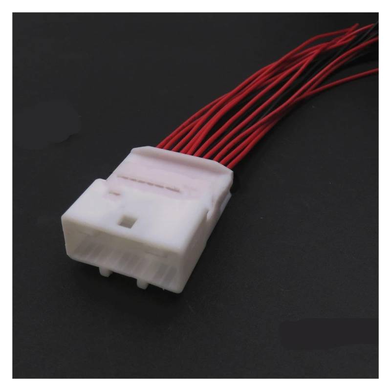 ChunLK 1 Set 20 Loch 1473807-1 AC Montage Auto Unversiegelte Buchse 1473750-1 Auto CD-Player Audio Verdrahtung terminal Stecker(Rosso) von ChunLK