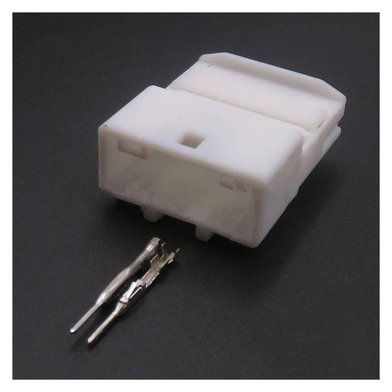 ChunLK 1 Set 20 Loch 1473807-1 AC Montage Auto Unversiegelte Buchse 1473750-1 Auto CD-Player Audio Verdrahtung terminal Stecker(White) von ChunLK