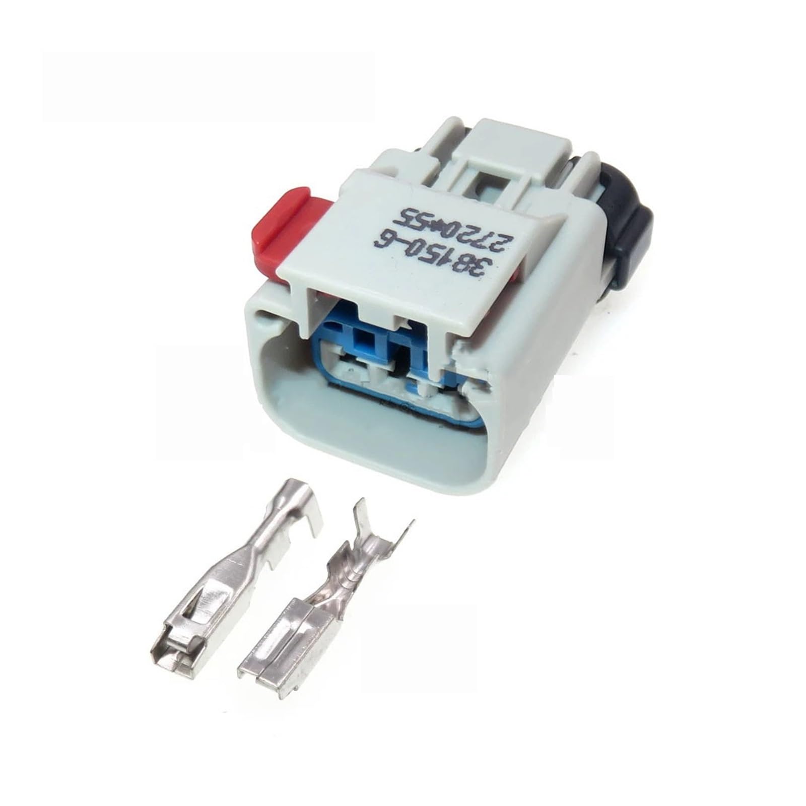 ChunLK 1 Set 3 Loch 54200309 54200313 AC Montage Auto Kurbelwelle Position Sensor wasserdichte Anschlüsse Auto Draht Buchse(Svart) von ChunLK