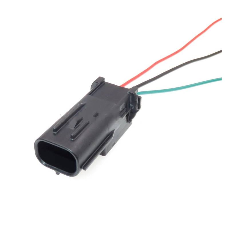 ChunLK 1 Set 3 Loch 6189-1129 6188-4920 AC Montage Auto Kurbelwelle Position Sensor Verdrahtung Terminal Versiegelt Steckdosen(Rosso) von ChunLK