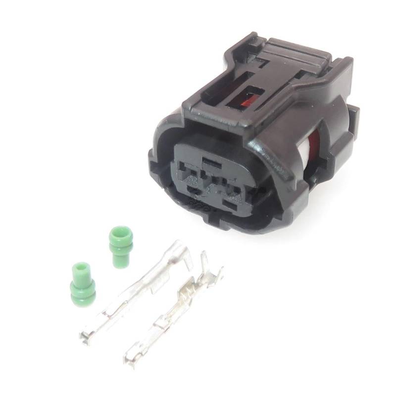 ChunLK 1 Set 3 Loch 6189-1129 6188-4920 AC Montage Auto Kurbelwelle Position Sensor Verdrahtung Terminal Versiegelt Steckdosen(Svart) von ChunLK