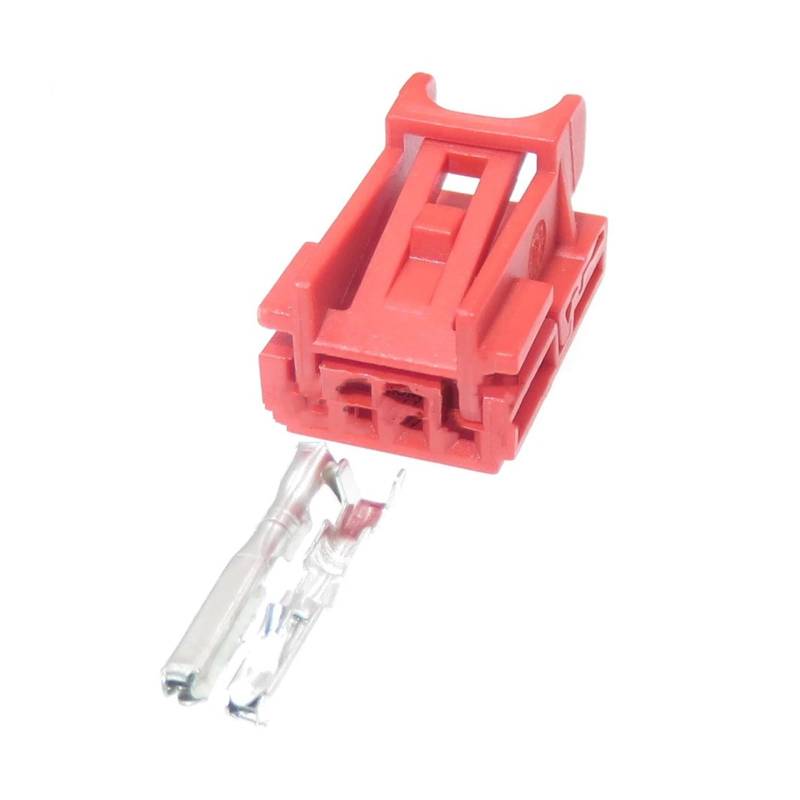ChunLK 1 Set 4 Loch 8K0973754B 1670988-3 AC Montage Auto Niedrigen Strom Draht Terminal Buchse Auto Lampe Rückspiegel Anpassung stecker(Svart) von ChunLK