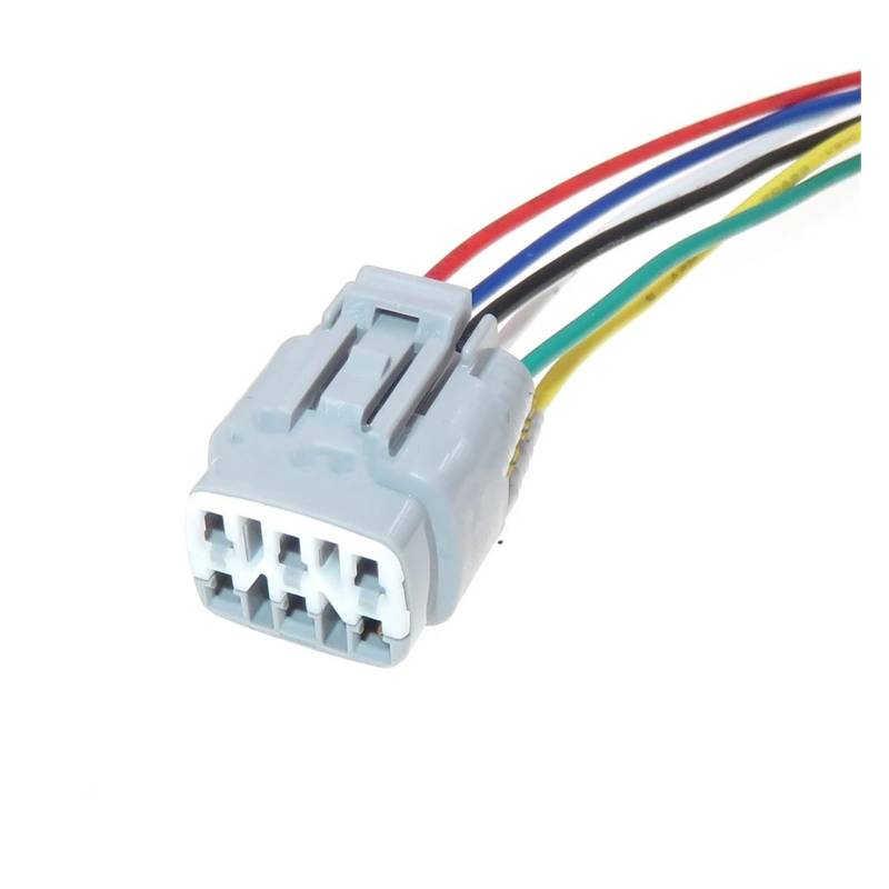 ChunLK 1 Set 6 Loch 6189-0319 6188-0173 90980-11196 AC Montage Auto Verdrahtung Terminal Stecker Buchse Auto Ersatz Anschlüsse(Orange) von ChunLK
