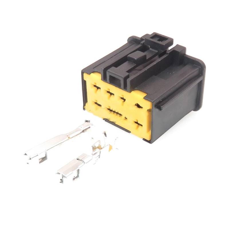 ChunLK 1 Set 8 Loch 98906-1011 Auto Unsealed Connector Auto Fensterheber AC Montage Buchse(Gray2) von ChunLK