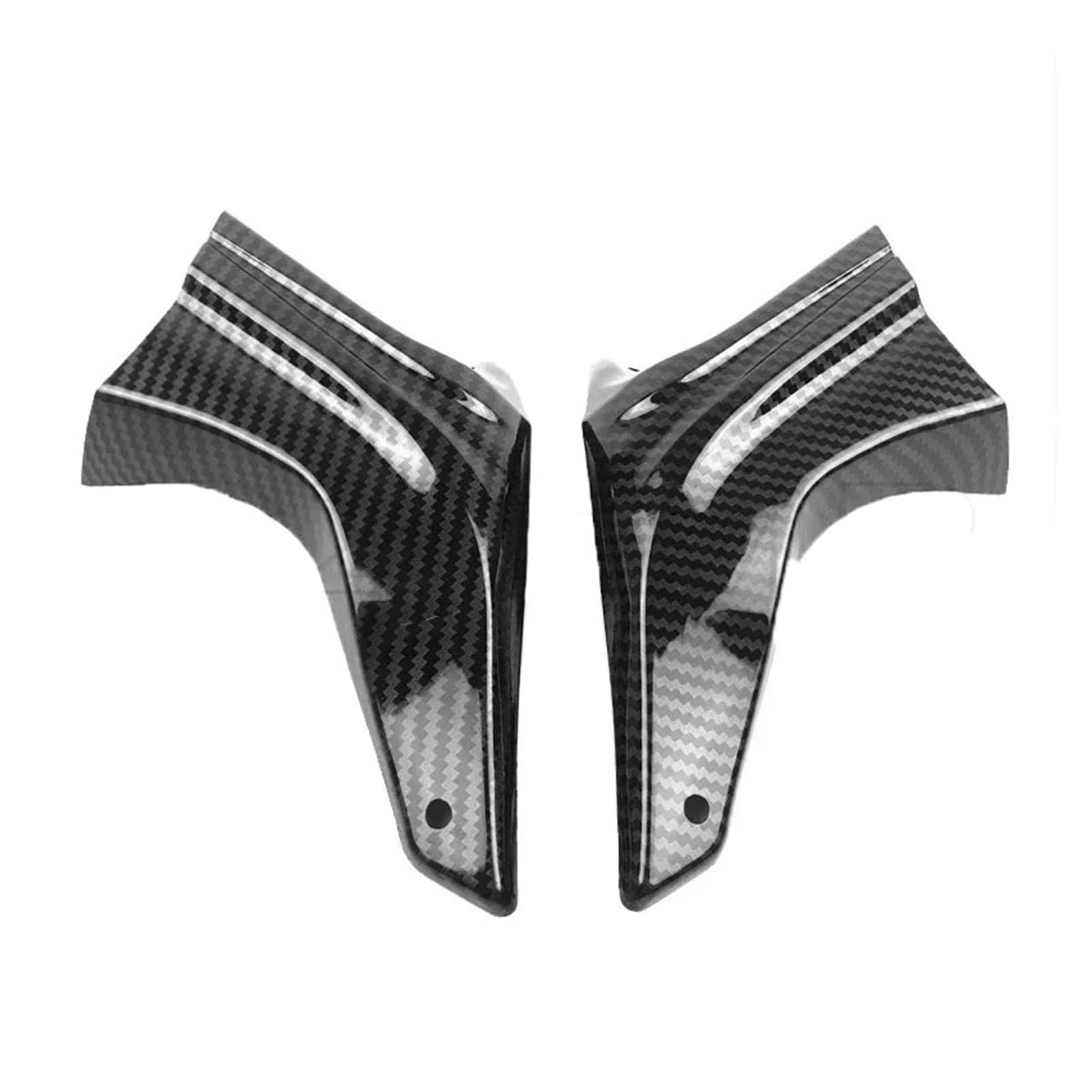 ChunLK Motorrad Carbon Fiber Muster Bremssattel Luftkühlung Kanäle Fit for F800GS F850GS S1000RR S1000XR S1000R HP4 F800R(Carbon Fiber) von ChunLK