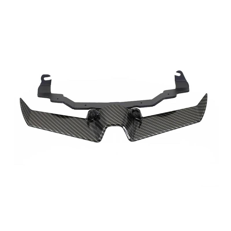 ChunLK Motorrad Schnabel Nase Kegel Verlängerung Extender Cowl Spoiler Abdeckung, MT 10 SP 2022 2023 2024 Vorderrad Kotflügel(Carbon Look) von ChunLK
