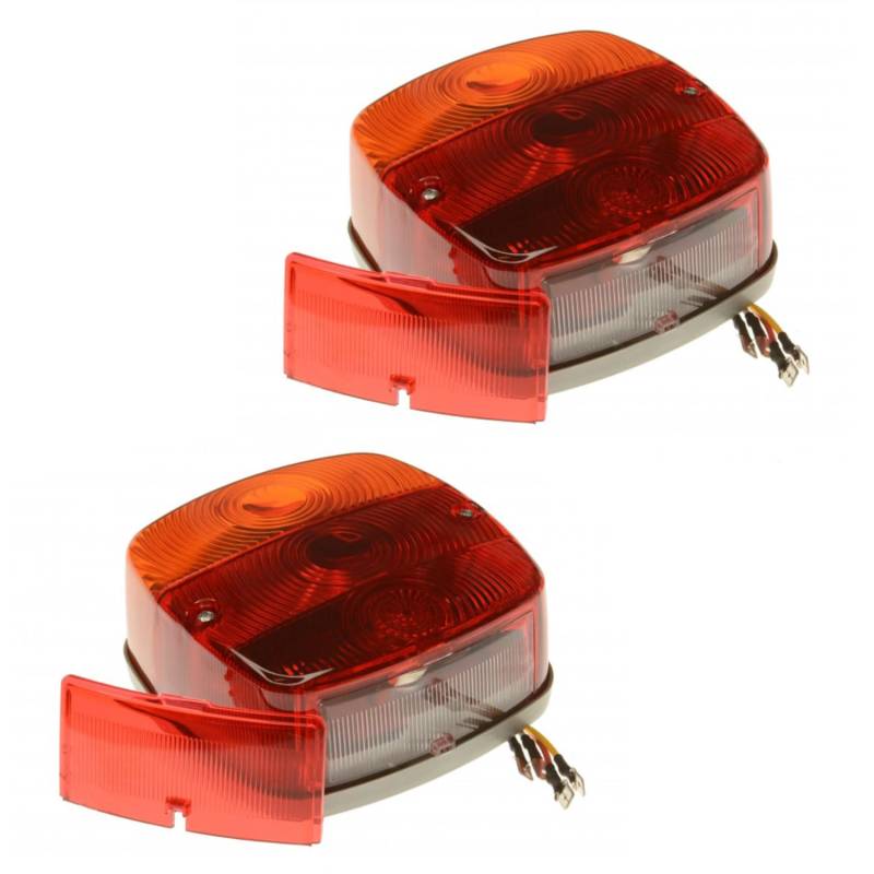 Chuuparts Rückleuchte VOE11039553 11039553, kompatibel mit Volvo Baggern EW130 EW140 EW150 EW160 EW200 EW230 Radlader L110G L150G L180G L220G L28F, 2 Stück L330D L60G Baggerlader EL70 von Chuuparts