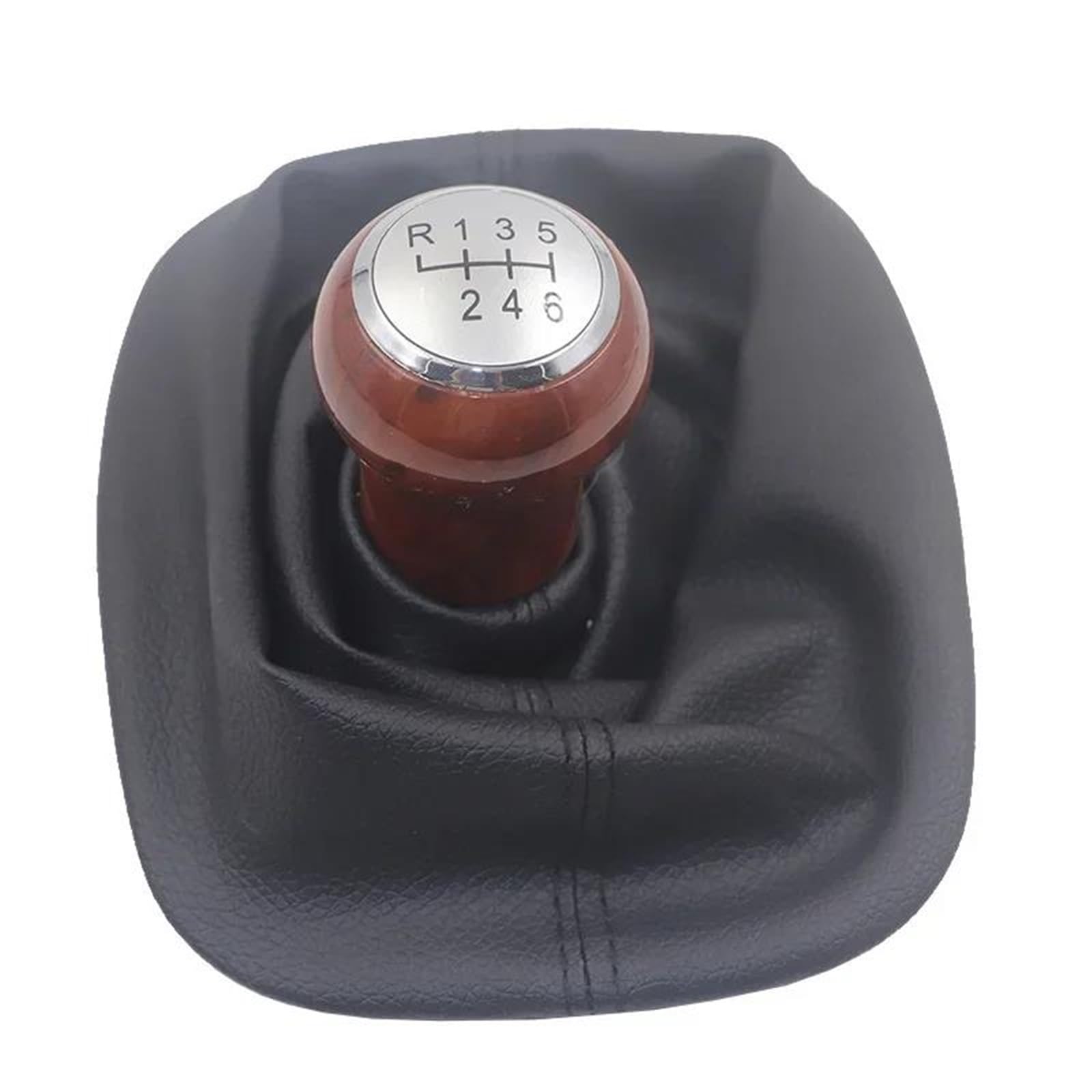 Auto Schalthebel Für A6 2 II (C5) 1997-1999 2000 2001 2002 2003 2004 2005 Schaltknauf Ledermanschette Schalthebelgriff Schalthebelmanschette Schaltknauf Schalthebel(6 Speed Silver) von Chwqfuhf