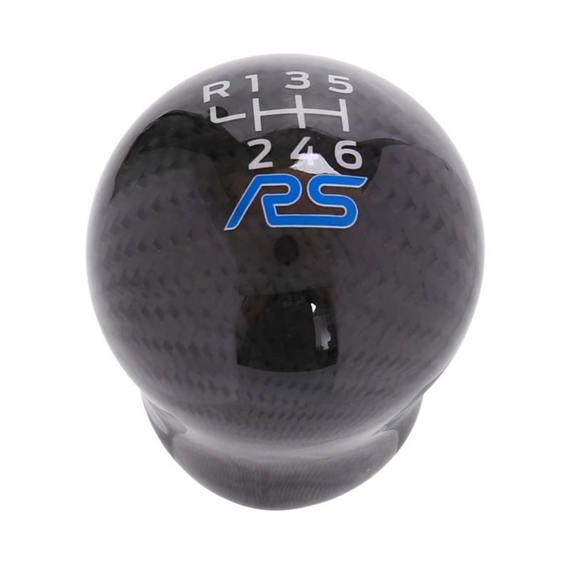 Auto Schalthebel Für Ford Für Focus RS Für Fiesta 6 Speed ​​Racing RS Carbon Fiber Schaltknauf Schaltknauf Knauf von Chwqfuhf