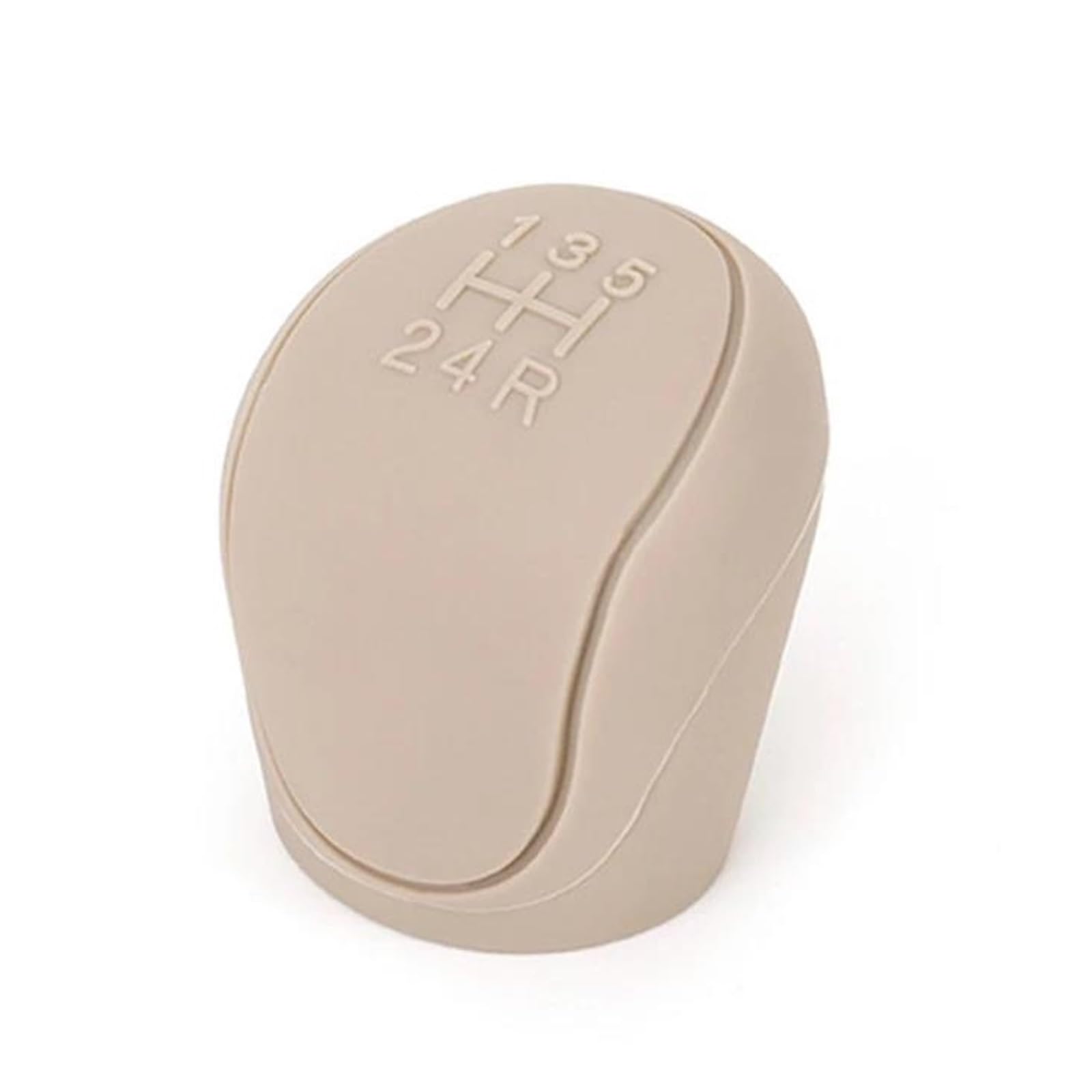 Auto Schalthebel ​Universell 6-Farbiger Schalthebelgriff rutschfeste Griffhülle Silikon Schaltknaufabdeckung Auto Schalthebelmanschetten Autozubehör Schaltknauf Schalthebel(Beige) von Chwqfuhf
