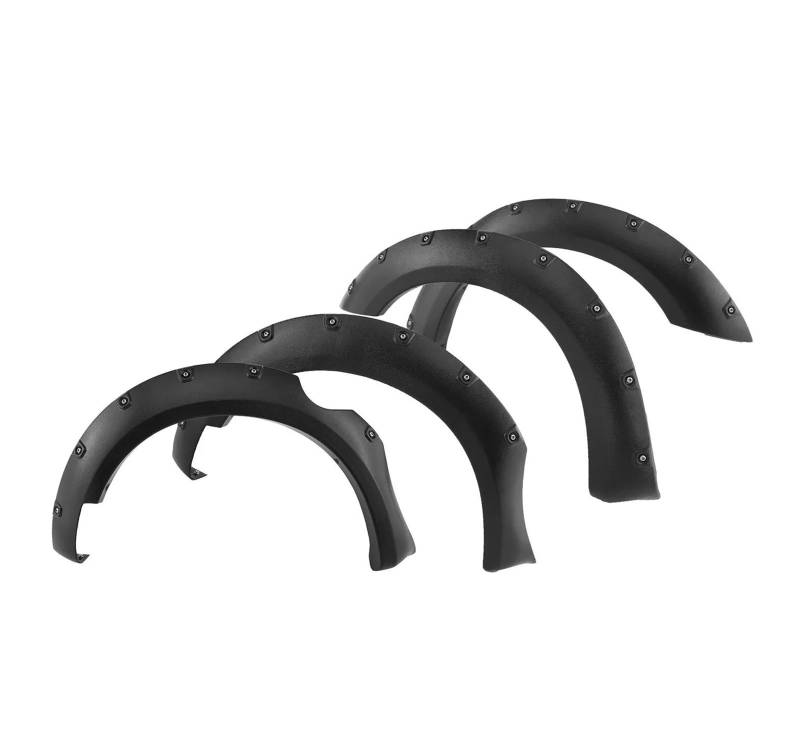 Auto Schmutzfänger Für Nissan Für Navara D40 2006 2007 2008 2009 2010 Für 59,5 Zoll Bett Mattschwarzer Radlaufschutz 4-teilig/Set Kotflügelverbreiterungen Auto Spritzschutz Schutzbleche von Chwqfuhf