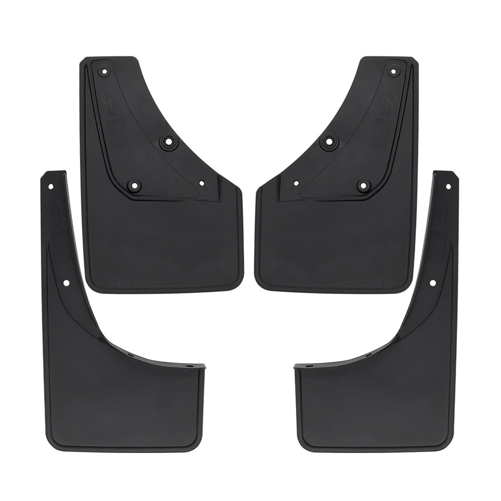 Auto Schmutzfänger Für Suzuki Für Jimny Für Sierra JB64 JB74 2019-2021 4X Auto-Kotflügel Schmutzfänger Spritzschutz Kotflügel Vorne Hinten Auto-Styling Auto Spritzschutz Schutzbleche(Schwarz) von Chwqfuhf