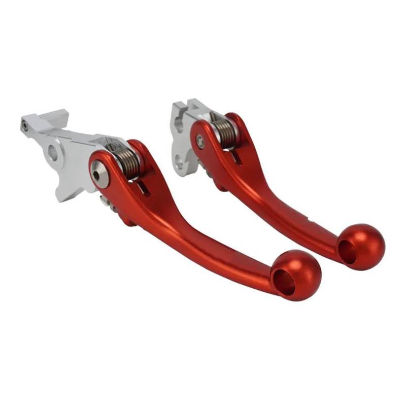 Bremshebel Für CRF250L CRF250M CRF250RL CRF250RALLY CRF300L Funparts Motorrad Geschmiedet Aluminium Legierung Bremse Kupplung Hebel Kupplungshebel Motorrad(Red) von Chwqfuhf