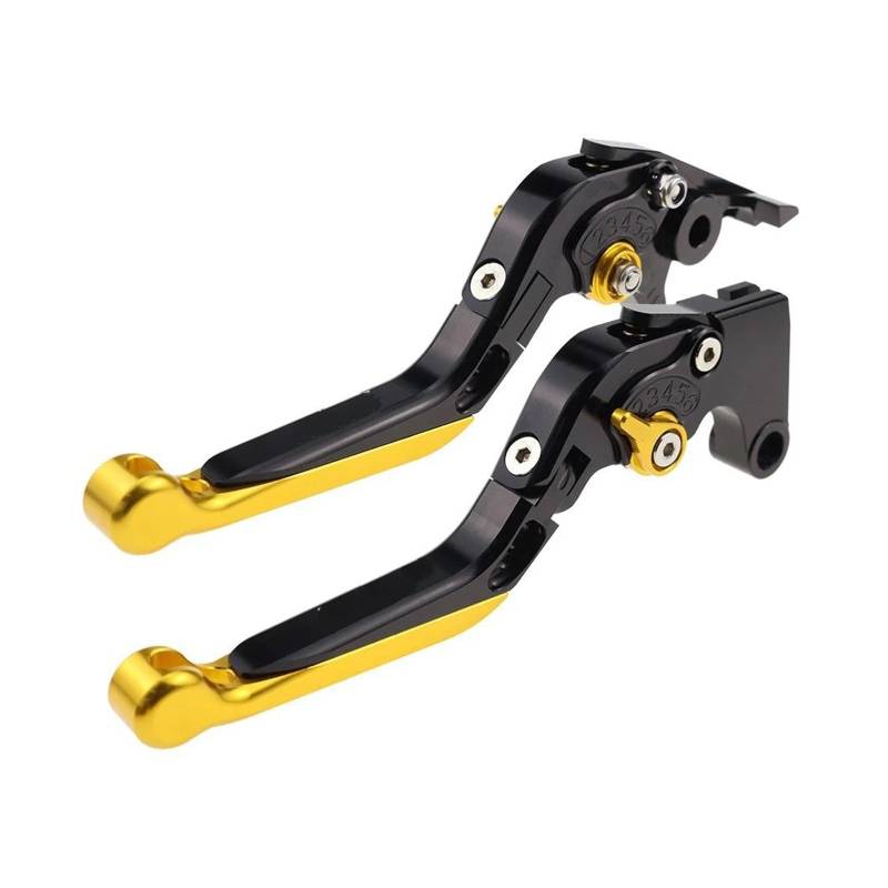Bremshebel Für Super Adventure Für 1290 STR 2015-2022 Motorrad CNC Zubehör Klapp Ausziehbare Bremse Kupplung Hebel Griff Set Kupplungshebel Motorrad(F) von Chwqfuhf