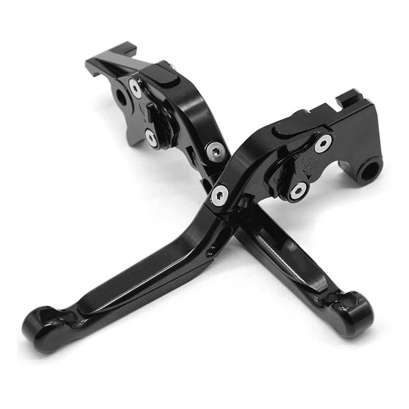 Bremshebel Für ZX6R ZX 6R 636 ZX6 R ZX-6R 2007-2018 2018 Motorradzubehör Einstellbare Bremsen Kupplungshebel Griff Kupplungshebel Motorrad(Schwarz) von Chwqfuhf