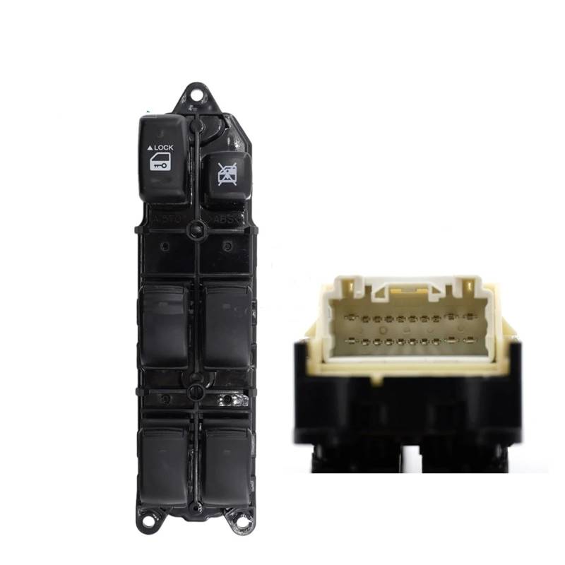 Fensterheber Schalter Für Toyota Für Land Für Cruiser 120 Für Prado 2002-2010 Elektrischer Fensterheber-Hauptschalter 84040-60052 84040-48120 Glasheberschalter Elektrische Schalter Fensterheber(Master von Chwqfuhf