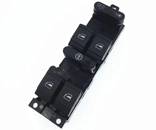 Fensterheber Schalter Für VW Für Passat B5 Für Golf 4 Für Jetta MK4 Für Seat Für Toledo II 1M2 Leon 1M1 Für Skoda Autoschalter 1J4959857B Elektrische Schalter Fensterheber von Chwqfuhf