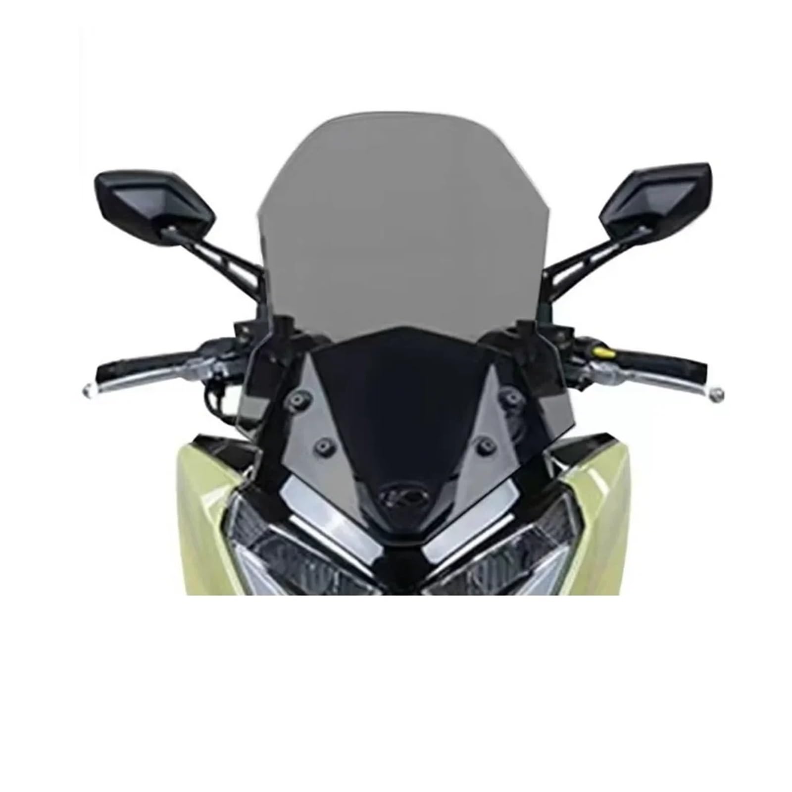 Motorrad Spoilerscheibe Für Kymco Für Dink R 125 Für DinkR125 Dink R125 Windschutzscheibe Windschutzscheibe Deflektor Spoiler Protector Motorrad Windschutzscheibe(Ash 65CM 65CM) von Chwqfuhf