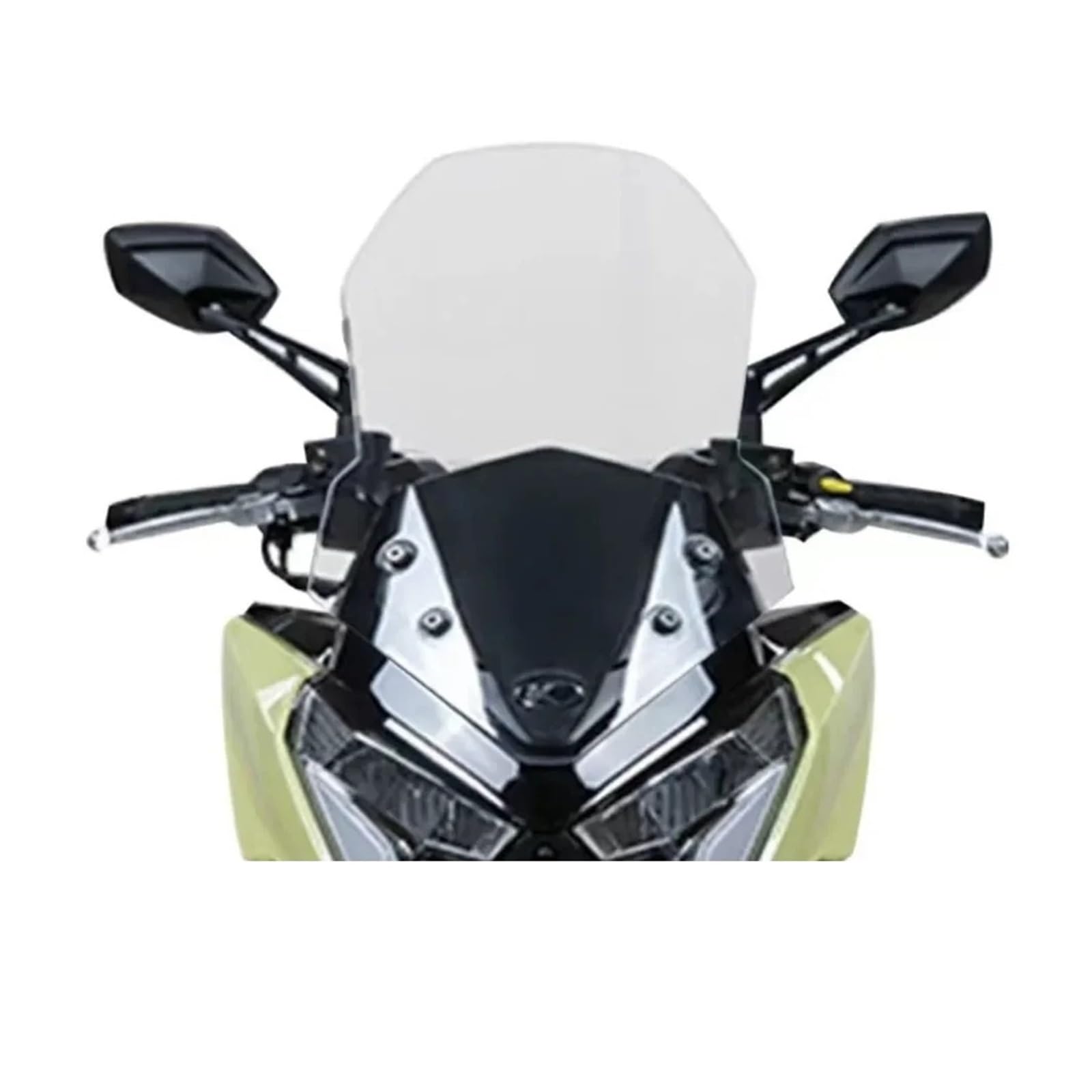 Motorrad Spoilerscheibe Für Kymco Für Dink R 125 Für DinkR125 Dink R125 Windschutzscheibe Windschutzscheibe Deflektor Spoiler Protector Motorrad Windschutzscheibe(Transparent 70CM) von Chwqfuhf