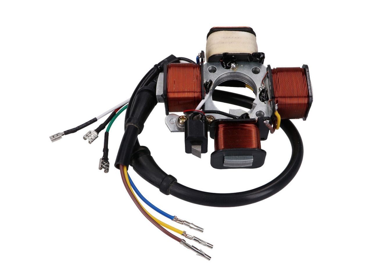 Stator 4 Polig Grundplatte Lichtmaschiene Ciao Bravo Si Boxer 163032 Stator 4 Polig Grundplatte Lichtmaschiene Ciao Bravo Si Boxer 163032 von Cif