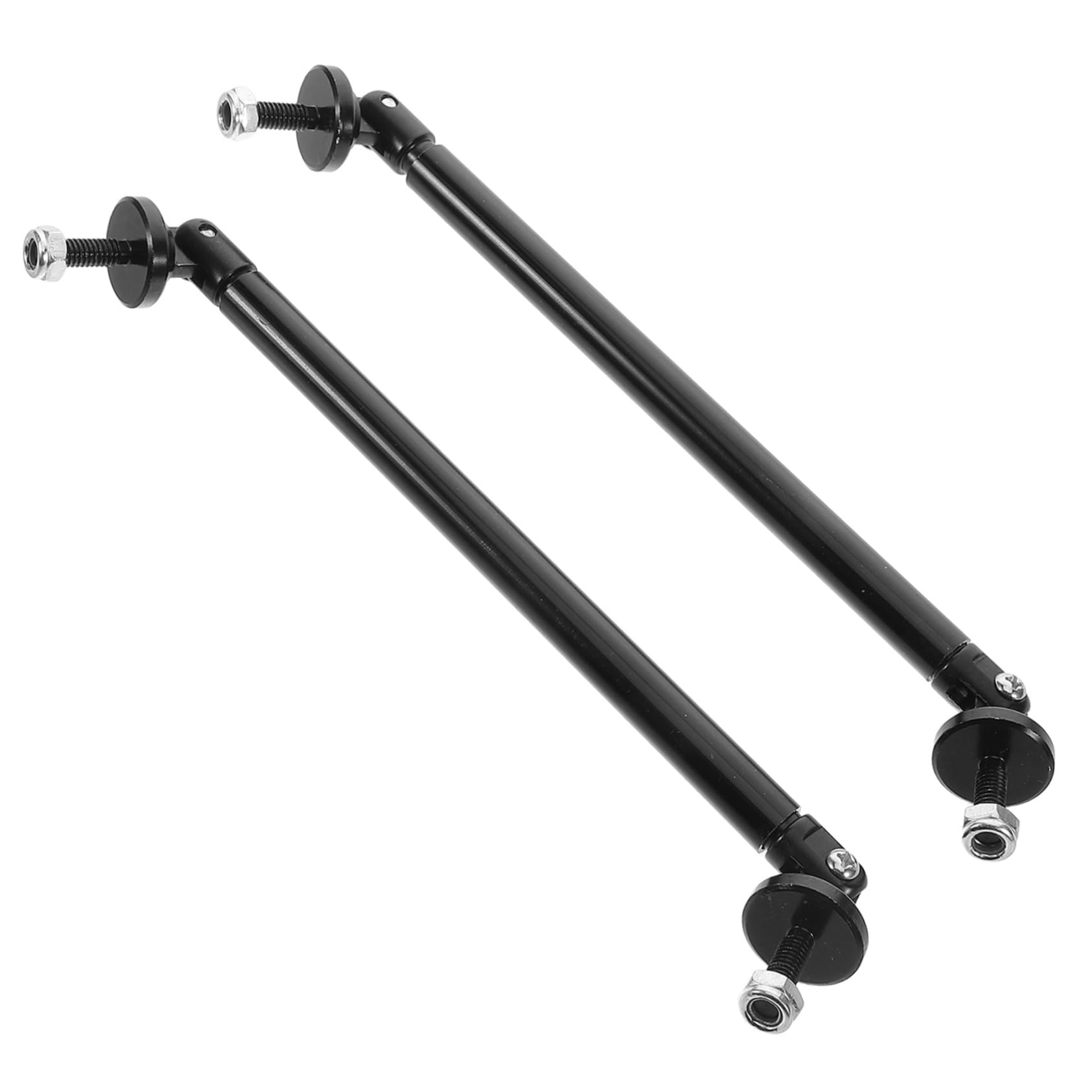 Ciieeo 1 Paar Auto-Stoßstangen-Spurstange Auto zubehör verstellbare Stützstange Universal-Stoßstange Splitterstange Verlängerung der vorderen Stangenschiene Aluminiumlegierung Schwarz Ciieeo 1 Paar Auto-Stoßstangen-Spurstange Auto zubehör verstellbare Stützstange Universal-Stoßstange Splitterstange Verlängerung der vorderen Stangenschiene Aluminiumlegierung Schwarz von Ciieeo