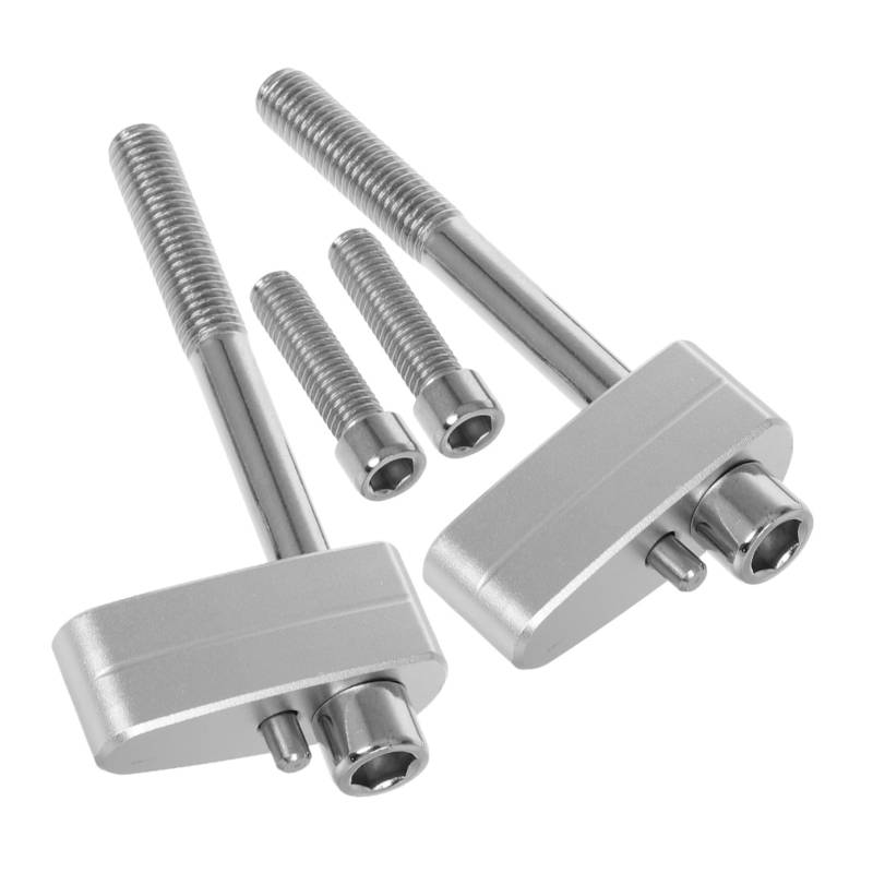 Ciieeo 1 Paar Lenkerhöhe Erhöhen Code Lenkererhöhung Passend Für Spyder Mini-fahrrad-lenkererhöhung Lenkerklemmadapter Pullback-lenkererhöhungen Silver Aluminiumlegierung von Ciieeo