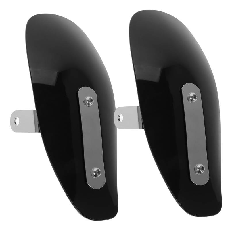 Ciieeo 1 Paar Motorrad -Handschützer -Beschützer Motorrad windabweiser Motorrad gassperre Hitzeschild für Motorradmotoren Motorrad Lenker Motorrad-modifizierter Lenker PVC Black von Ciieeo