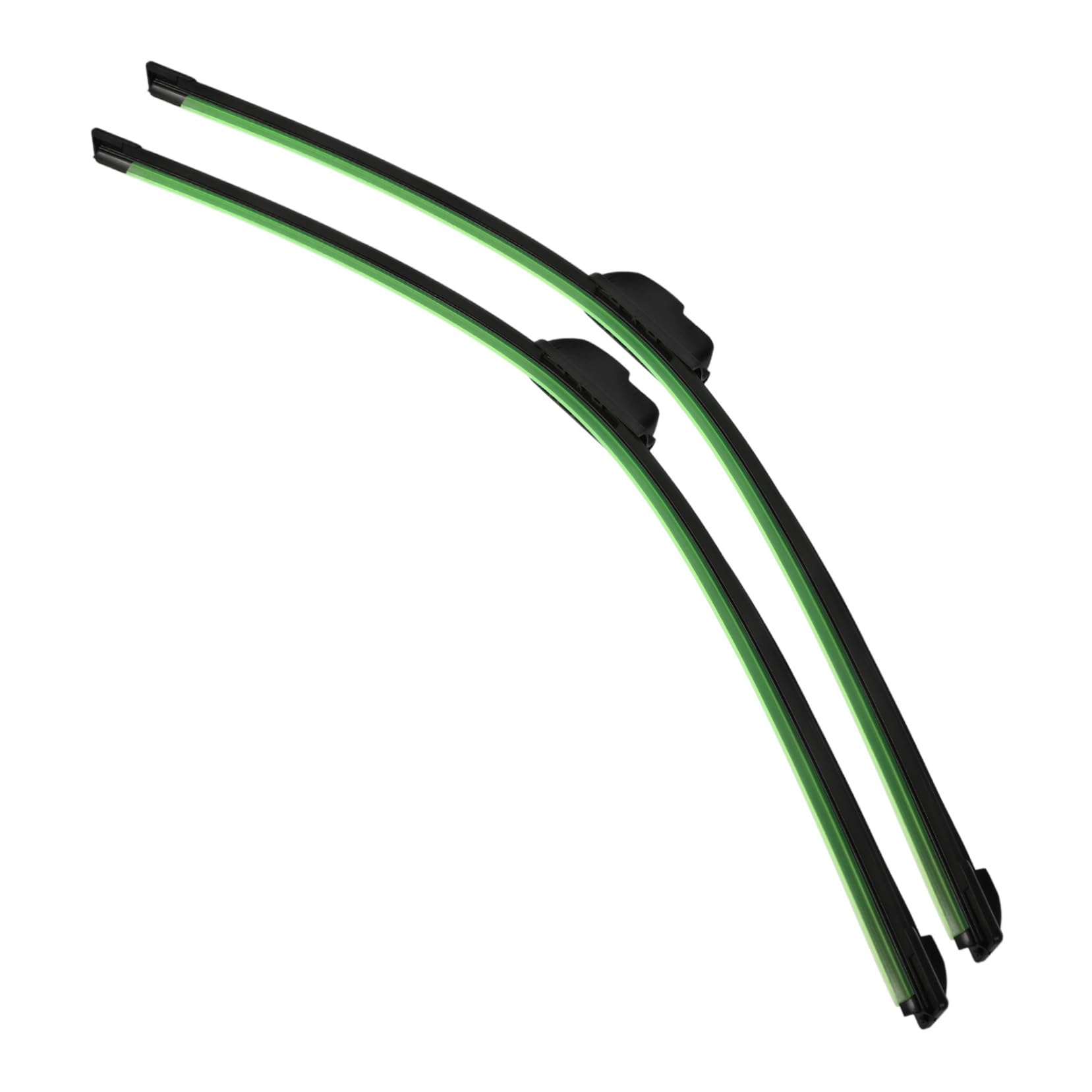 Ciieeo 1 Paar Reparatur der Wischerleiste Klinge Fensterwischer Windschutzscheibe wischen Auto klebestreifen Scheibenwischerblatt Wischblätter Wischer Zubehör Gummi Black von Ciieeo