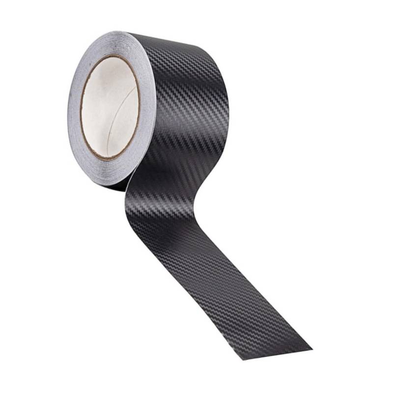 Ciieeo 1 Rolle Türschutzfilm Abdeckung Automobil trimmt Vinyl Beschützer Fensterbankschutz Auto tür Schritt Klebeband für Autos Türkantenschutz Autoklebeband für Stoßstange PVC Schwarz von Ciieeo