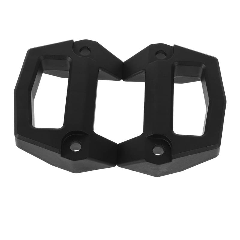 Ciieeo 1 Satz Gepäckrock -Basis universeller Dachträger Dachträger-Montagesätze rc Auto dachträger Heckradstange Motorrad-Gepäckträger hinten Plastik Black von Ciieeo