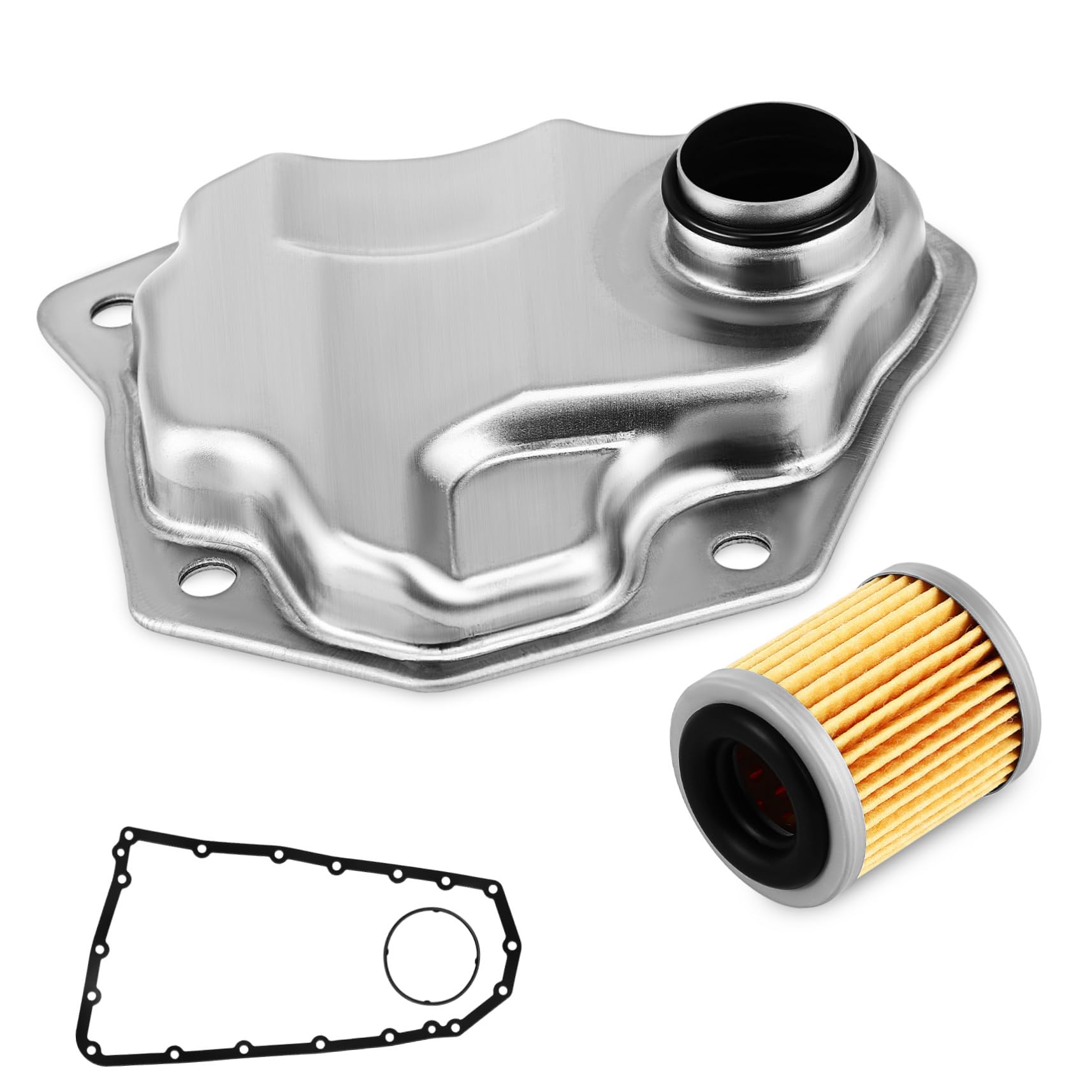Ciieeo 1 Satz Getriebeölfilter Bausatz Dichtung Universal- Sieb Motorrad Autozubehör Autoteile Aluminiumlegierung Silver Ciieeo 1 Satz Getriebeölfilter Bausatz Dichtung Universal- Sieb Motorrad Autozubehör Autoteile Aluminiumlegierung Silver von Ciieeo