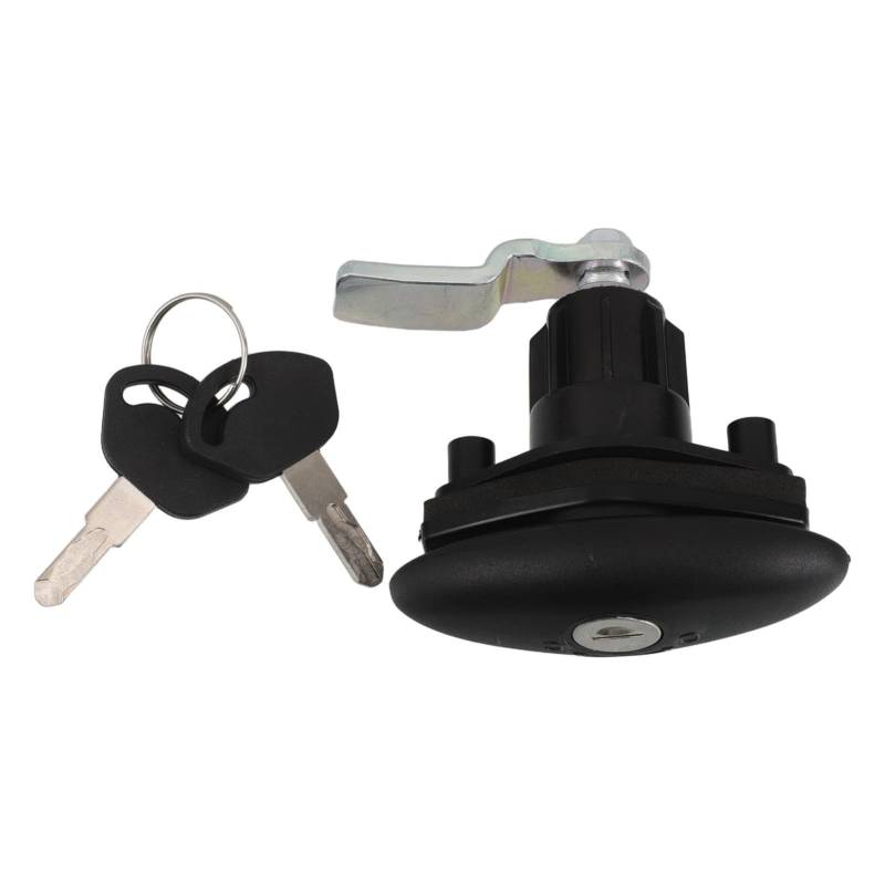 Ciieeo 1 Satz Hammertürschloss Ersatzteile für Wohnmobile RV sperrt Zubehör Wohnmobilzubehör für drinnen Anhängerzubehör RV -Zubehör Türschloss für Wohnmobil Nylon Black von Ciieeo