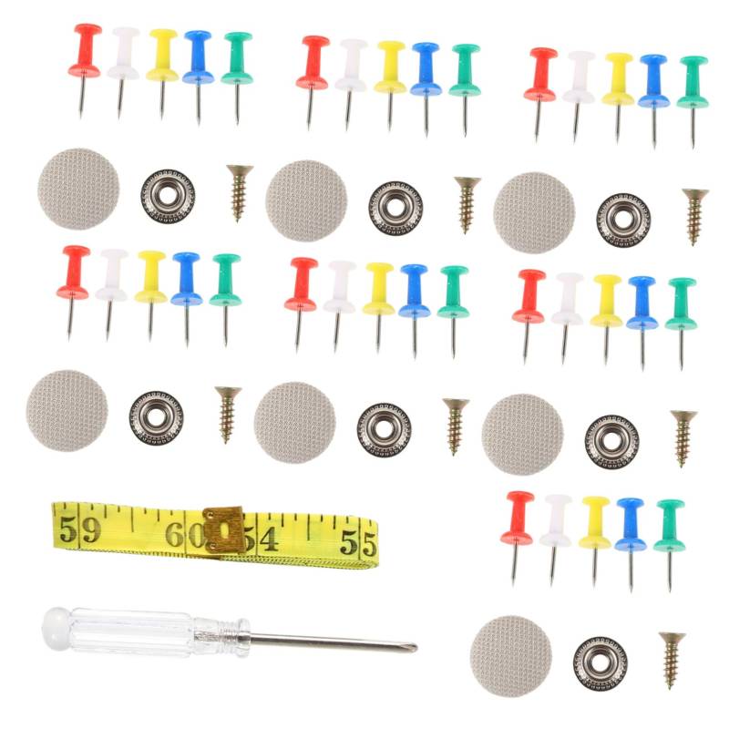 Ciieeo 1 Satz Headliner-Stifte Autoreparatur und Ersatzteile Reperatur-Teile Reparatur von Autodeckenstoffen Reparaturset für Autodecken Dachhimmel Stoff Kopfzeile Metall von Ciieeo