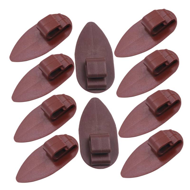 Ciieeo 10 Stück Auto Fußmatten Teppich Clips Schwarz rutschfest Transparent Auto Fußmatten Greifer Auto Halteclips Für Auto Fußmatten Befestigungsclips Auto Reinigung Auto Clips von Ciieeo