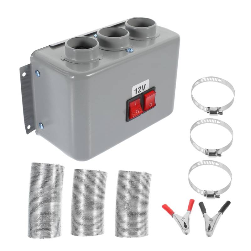 Ciieeo 12V Auto Heizlüfter Tragbarer Windschutzscheiben Demister Elektrischer Auto Heizer für Effektive Frost und Nebelbeseitigung Kompatibel mit Pkw Lkw und Rv von Ciieeo