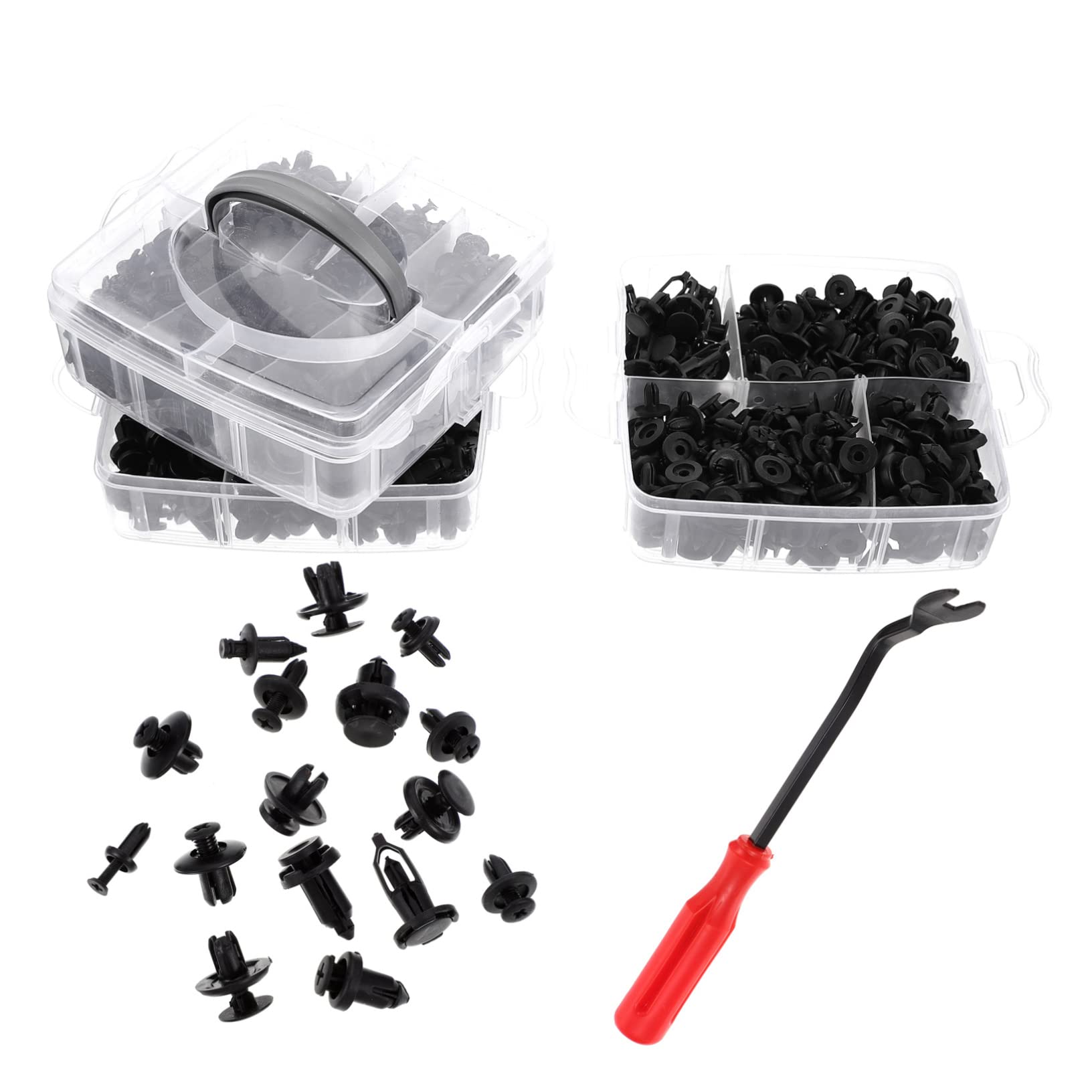 Ciieeo 1Satz Auto Push Retainer Befestigungsclips mit Demontagewerkzeug für Stoßfänger und Türverkleidungen Langlebige und Praktische Autoreparaturteile Ciieeo 1Satz Auto Push Retainer Befestigungsclips mit Demontagewerkzeug für Stoßfänger und Türverkleidungen Langlebige und Praktische Autoreparaturteile von Ciieeo