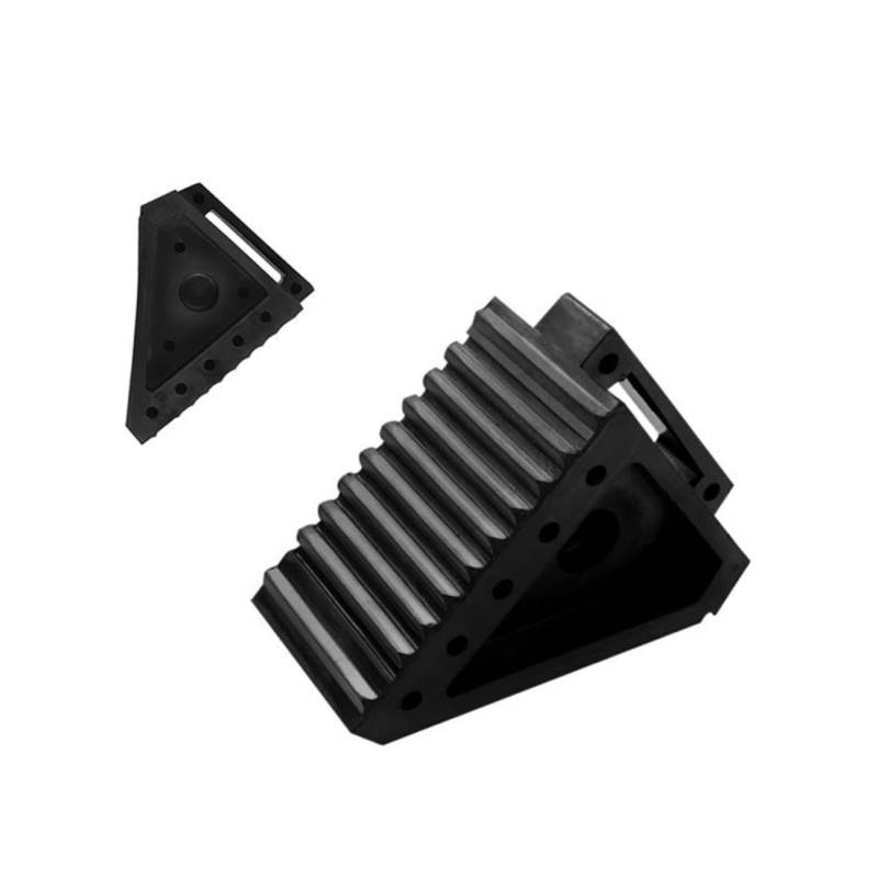 Ciieeo 1Stück Gummiparkblock für Autos Reifen Pad Tragbarer Wheel Chock für Pkw und LKW Stabiler Stop Control für Sicheres und Schwere von Ciieeo