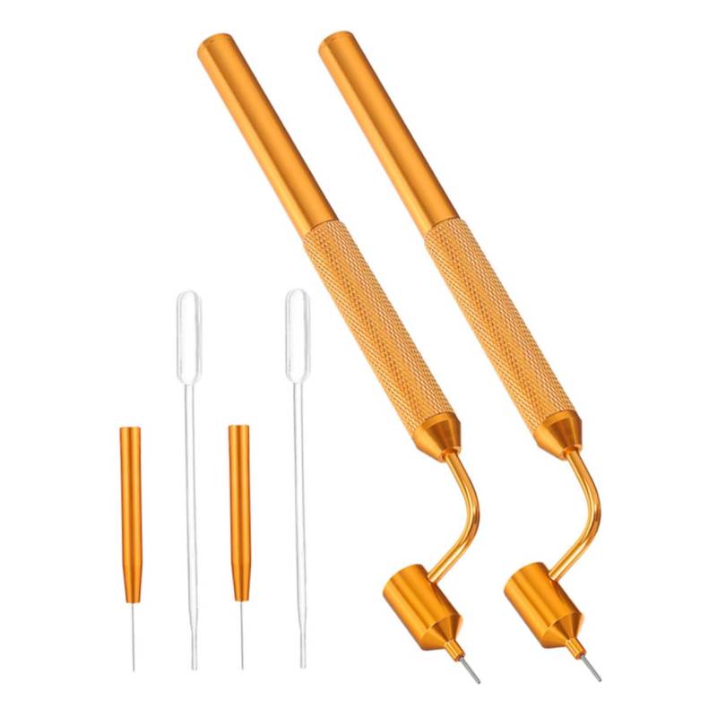 Ciieeo 2 Sätze Auto Ausbesserungsstift Farbe Ausbessern Autolack-reparaturstift Stift Berühren Lackstift Ausbessern Nachfüllbarer Lackstift Für Schreibfarbe Aluminiumlegierung von Ciieeo