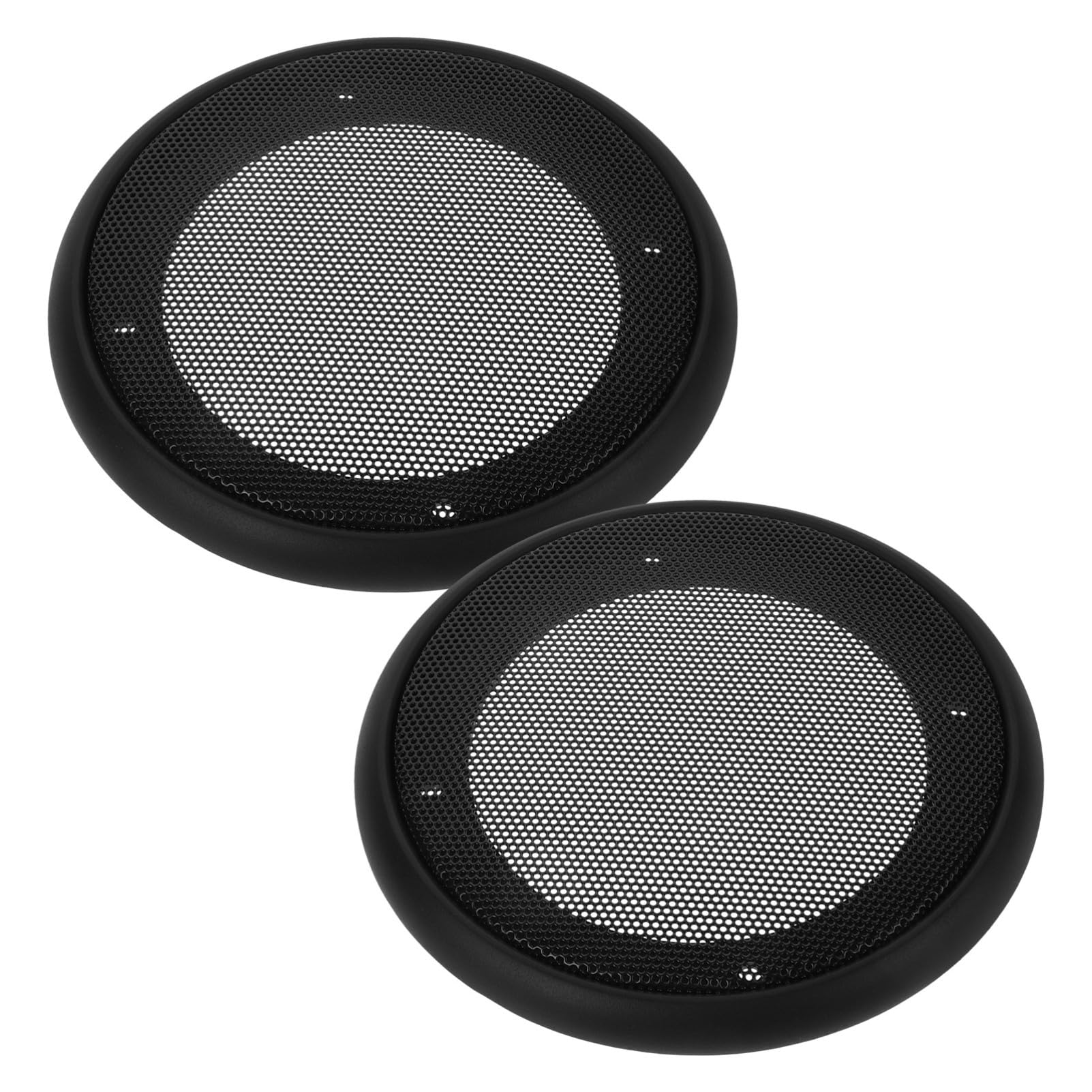 Ciieeo 2 Stück 4 Car-Audio-Gitter Bass Lautsprecherabdeckungen Grill Holzkohle Subwoofer Auto Abdeckung des Lautsprechergitters Lautsprecherschutzabdeckung Plastik Black Ciieeo 2 Stück 4 Car-Audio-Gitter Bass Lautsprecherabdeckungen Grill Holzkohle Subwoofer Auto Abdeckung des Lautsprechergitters Lautsprecherschutzabdeckung Plastik Black von Ciieeo