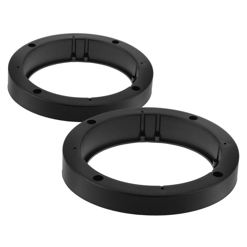 Ciieeo 2 Stück Car-audio-lautsprecherpad Auto-lautsprecherhalter Lautsprecherringe Für Autotüren Lautsprecher-abstandshalter Auto Lautsprecherpad Autozubehör Plastik Black von Ciieeo