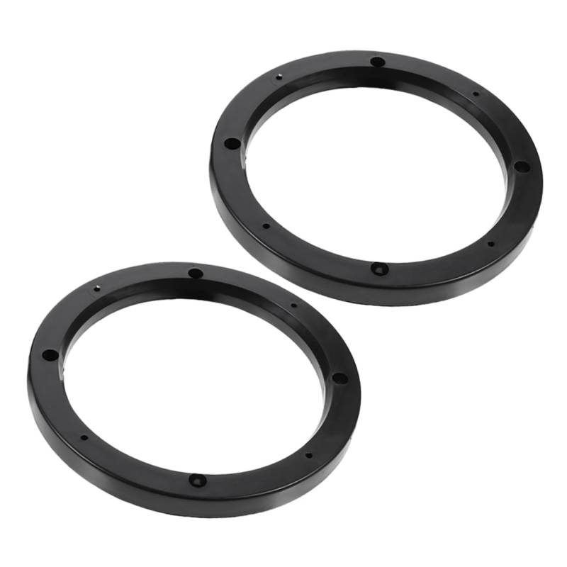 Ciieeo 2 Stück Hornscheibe Distanzring für den Lautsprecheradapter Distanzringe für Lautsprecheradapter Abs Schwarz von Ciieeo