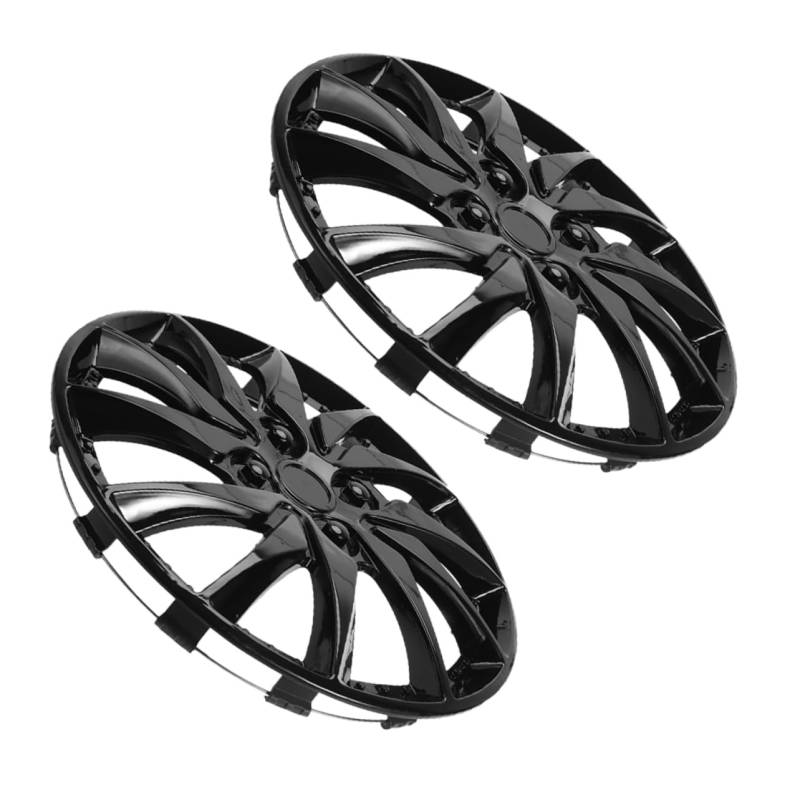 Ciieeo 2 Stück Radnaben Dekorationsabdeckung Kleine Radkappen Radnabenkappen Für Felgen Dekorative Radnabenabdeckungen Auto Radkappen Auto Radkappen Radkappen Schwarzer Kunststoff von Ciieeo