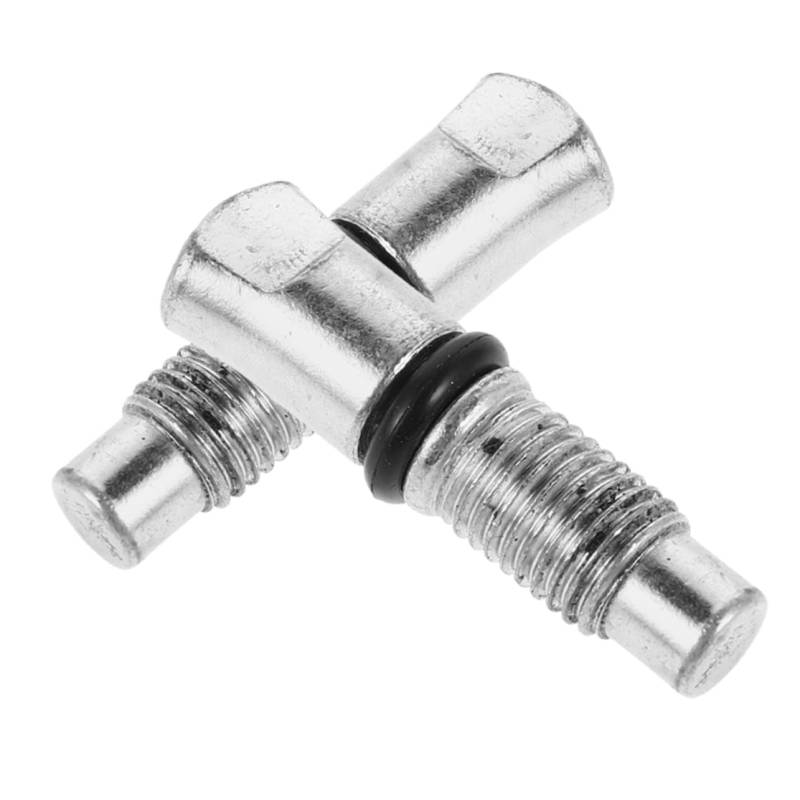 Ciieeo 2 Stück Rückschlagventil Zubehör Wagenheber Handhebel Rückschlagventil Hydraulikzubehör Wagenheber Reparatur Wagenheber Ventil Ersatz Hydraulik Wagenheber Teile Legierung Silber von Ciieeo