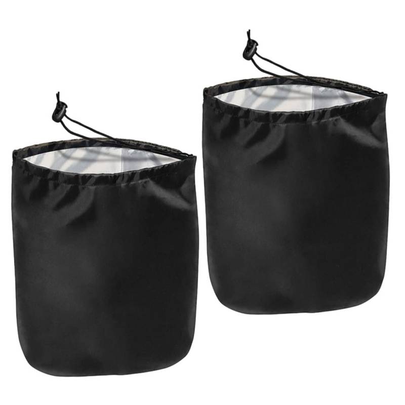 Ciieeo 2Stücke Rückspiegelabdeckung und Schneebeständig Oxford Schutz für Außenspiegel im Winter und Sonnenschutz Kreatives Design von Ciieeo