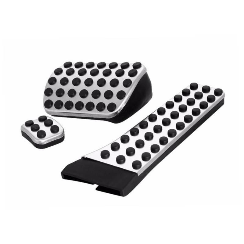 Ciieeo 3 Stück Bremspedal rutschfestes Pedal Fahrzeugpedal auto pedal Auto treten Black von Ciieeo