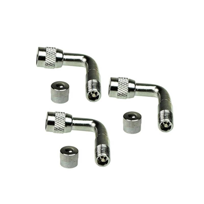 Ciieeo 4Stücke Ventilschaft Verlängerung Für Auto Und LKW Ventil Adapter Aus Hochwertigem Zum Prüfen Und Aufblasen Von Reifen Einfache von Ciieeo